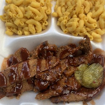 Houston Sauce Pit - Smoked Links & Vegan Mac - Vegan Near Me - Houston, Texas Houston Sauce Pit - Smoked Links & Vegan Mac - Vegan Near Me - Houston, Texas