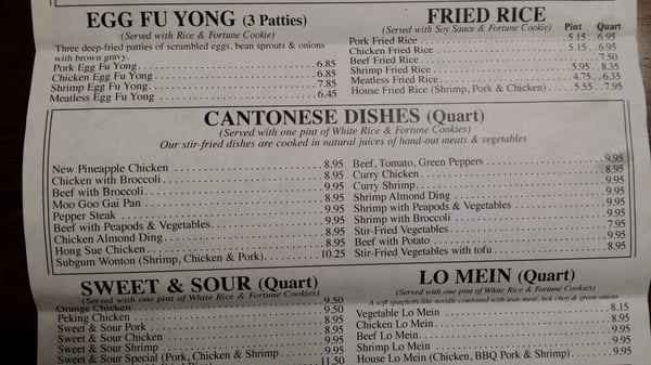 Menu photo 3 Pagoda Restaurant White Bear Lake, MN Menu photo 3 Pagoda Restaurant White Bear Lake, MN