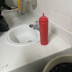 VFW Post 9619 - Soap in the ketchup - mustard squeeze
