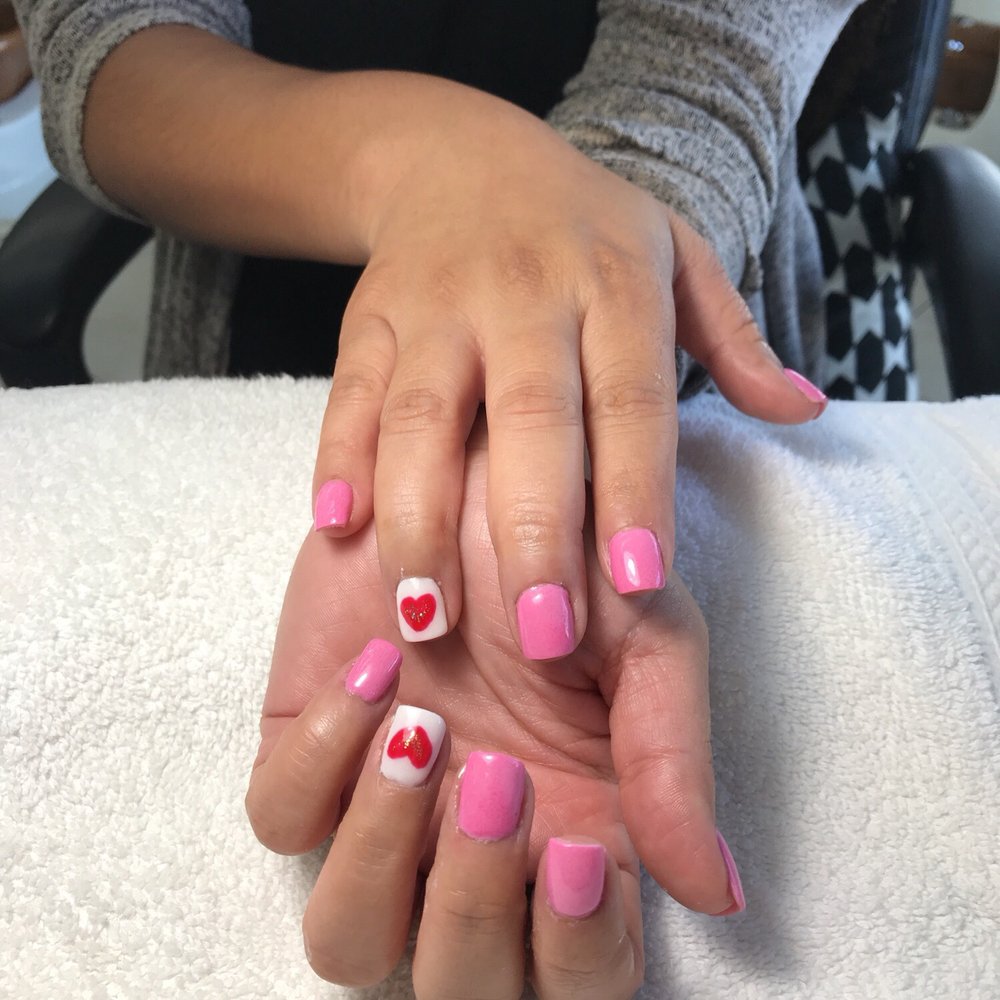 Tami's - Thank you Tami for my beautiful Valentine's Day nails! This is dip nail polish and it last so long and makes my nail strong. Love them! - Nail Salons Near Me - Long Beach, California Tami's - Thank you Tami for my beautiful Valentine's Day nails! This is dip nail polish and it last so long and makes my nail strong. Love them! - Nail Salons Near Me - Long Beach, California