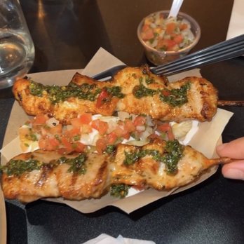 Cumbia - Chicken skewers - Latin American Near Me - Omaha, Nebraska