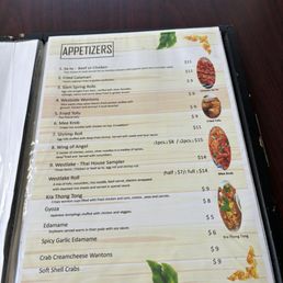 Menu 01/24 Menu 01/24