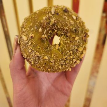 Friendly Donuts - Vegan pistachio donut - Donuts Near Me - Orange, California Friendly Donuts - Vegan pistachio donut - Donuts Near Me - Orange, California