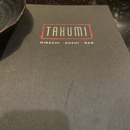 A menu A menu