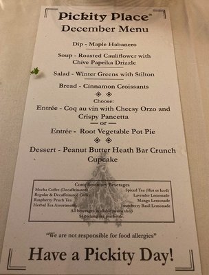 Menu photo 4 Pickity Place Mason, NH Menu photo 4 Pickity Place Mason, NH