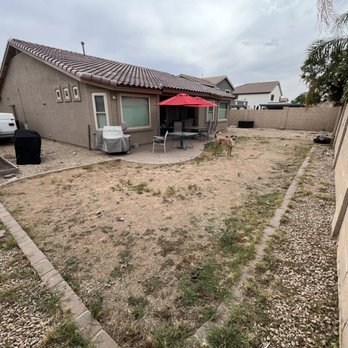 JNK Landscaping and Pools - Before - in the fore ground we did have a pool which we'd removed. - Landscape Architects or Designers Near Me - Gilbert, Arizona JNK Landscaping and Pools - Before - in the fore ground we did have a pool which we'd removed. - Landscape Architects or Designers Near Me - Gilbert, Arizona