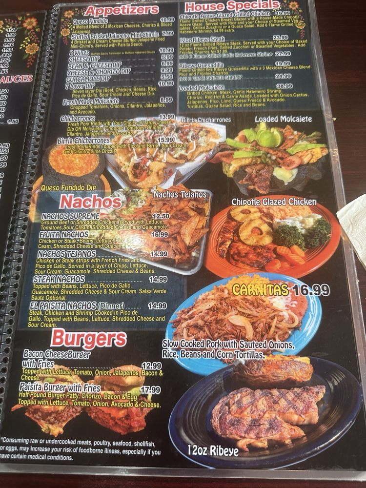 El Paisita Authentic Mexican Restaurant