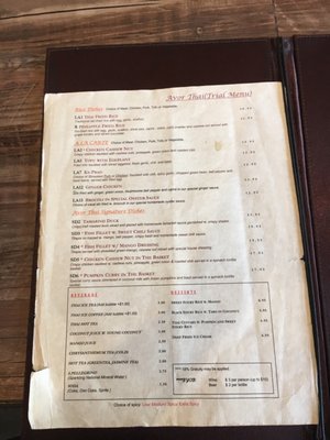 Menu photo 1 Avor Thai Cranberry Township, PA