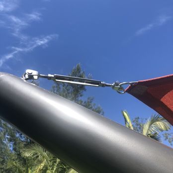Affordable Awning Company - Quality stainless steel cable, turnbuckles, and D rings. - Patio Coverings Near Me - Corona, California