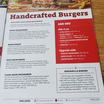 Applebee's Grill + Bar - Menu - American Near Me - Germantown, Maryland Applebee's Grill + Bar - Menu - American Near Me - Germantown, Maryland