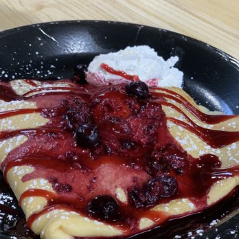 Crepes de Paris - Mixed Berries Crepe $10.95 - Creperies Near Me - Rancho Cucamonga, California Crepes de Paris - Mixed Berries Crepe $10.95 - Creperies Near Me - Rancho Cucamonga, California