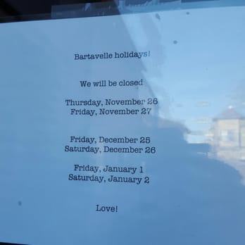 Bartavelle Cafe - Holiday hours! - Coffee & Tea Near Me - Berkeley, California