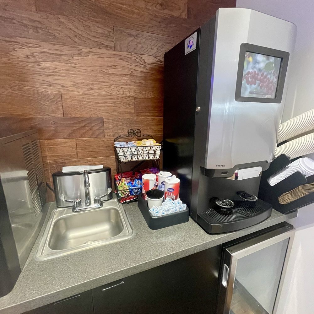 Team Gillman Mazda - Snacks and coffee machine for customers. - Car Dealers Near Me - Houston, Texas Team Gillman Mazda - Snacks and coffee machine for customers. - Car Dealers Near Me - Houston, Texas