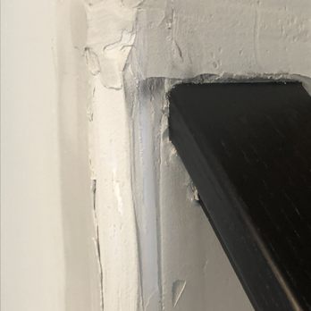 Stair Solution - This is their workmaship - this is how my home, wall/staircase was left for a painter to come in and caulk/sand & paint!!!! - General Contractors Near Me - Alpharetta, Georgia