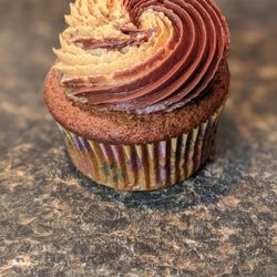 Carly's Cupcakes - Vegan Crunchy Peanut Butter Cupcake