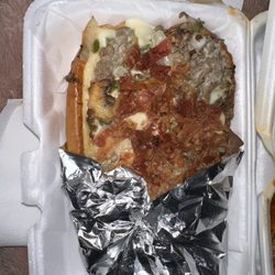 A1 wings - Philly with bacon