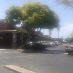 Side of building next to safeway