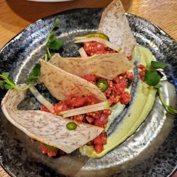 Yugo Restaurant - A very yummy beef tartar - Japanese Near Me - Vancouver, British Columbia