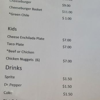 Angels Restaurant - Menu 2023 - Mexican Near Me - Marfa, Texas
