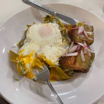 Ginzaya - Eggs salsa verde with pork belly - Japanese Near Me - La Mirada, California
