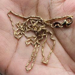 Pawn Star - 14k yellow gold bar link chain