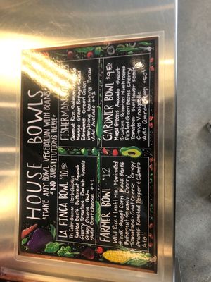 Menu photo 8 La Finca Bowls Albuquerque, NM
