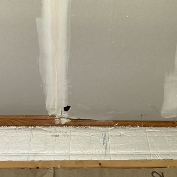 A To Z Upgrades Construction - Poor workmanship. Damaged drywall during installation. - General Contractors Near Me