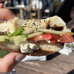 The garden on everything bagel