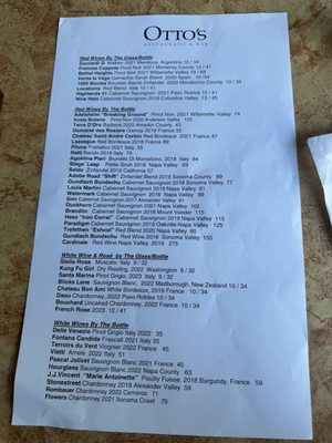 Menu photo 3 Otto's Restaurant & Bar Madison, WI Menu photo 3 Otto's Restaurant & Bar Madison, WI