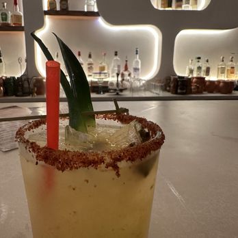 559 Taqueria - Grilled pineapple margarita. Little bit of spice but bartender said we can make it as spicy as I want. Highly recommend. - Tacos Near Me - Clovis, California