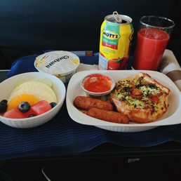 First class breakfast from SF