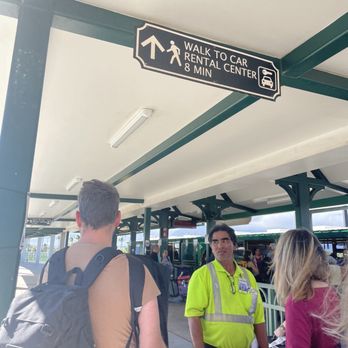 Budget Rent a Car - Walk or take a Tram to Car rental center - Car Rental Near Me - Kahului, Hawaii Budget Rent a Car - Walk or take a Tram to Car rental center - Car Rental Near Me - Kahului, Hawaii