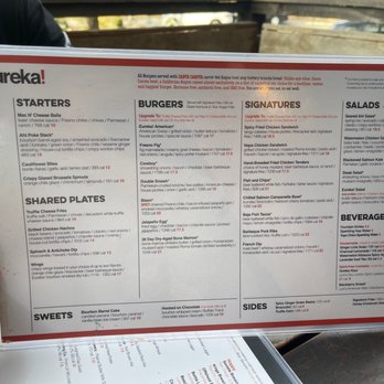 Eureka! - Burgers Near Me - Claremont, California