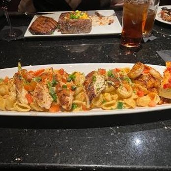 Brookwood Grill - Cajun Shrimp and Chicken Pasta - American Near Me - Roswell, Georgia Brookwood Grill - Cajun Shrimp and Chicken Pasta - American Near Me - Roswell, Georgia