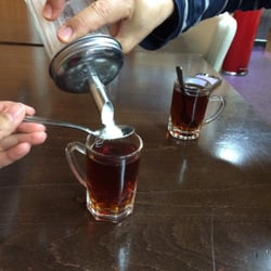 Kurdistan Restaurant - End your meal with glass of tea