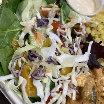 Well Bowlls - a plate of food with rice and vegetables - Vegetarian Near Me - San Jose, California Well Bowlls - a plate of food with rice and vegetables - Vegetarian Near Me - San Jose, California