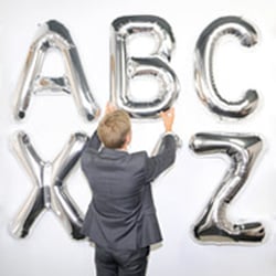 1000 Fêtes - Ballons Lettres