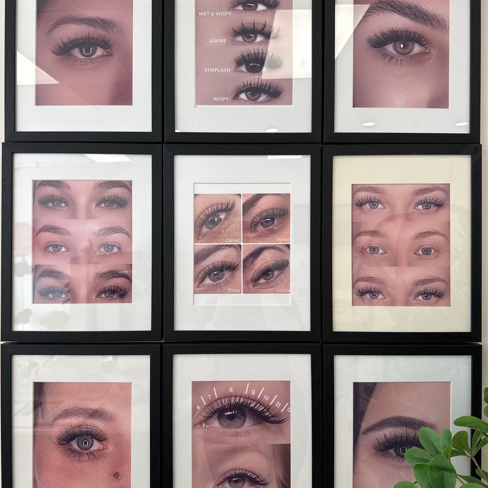 Shelly Beauty Studio - Lash wall. - Eyelash Service Near Me - Monrovia, California