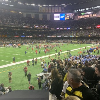 Caesars Superdome - Saints vs Buccaneers - Stadiums & Arenas Near Me - New Orleans, Louisiana Caesars Superdome - Saints vs Buccaneers - Stadiums & Arenas Near Me - New Orleans, Louisiana
