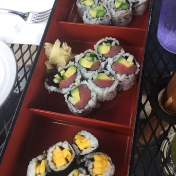 Momo Sushi - Asparagus and Avocado, Tuna and Avocado, Mango rolls - Japanese Near Me - Minneapolis, Minnesota Momo Sushi - Asparagus and Avocado, Tuna and Avocado, Mango rolls - Japanese Near Me - Minneapolis, Minnesota