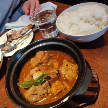 FOB Kitchen - Pork adobo with rice - Filipino Near Me - Oakland, California