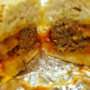 Ann's Italian Restaurant - The meat ball sandwich with added cheese - Italian Near Me - Hales Corners, Wisconsin