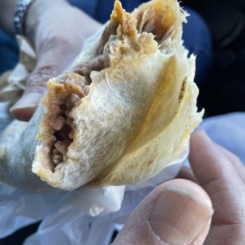 Arriola's Tortilleria - Meat filled burrito! - Mexican Near Me - Indio, California