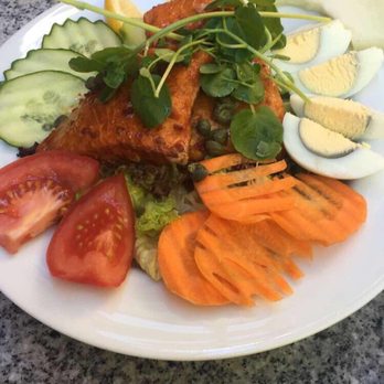 Under Kastanjen - The salad of the day with Lachs (smoked salmon). It was some of he best smoked salmon I've ever had, and it was only 125 SEKK. - Bakeries Near Me - Stockholm, Alberta Under Kastanjen - The salad of the day with Lachs (smoked salmon). It was some of he best smoked salmon I've ever had, and it was only 125 SEKK. - Bakeries Near Me - Stockholm, Alberta