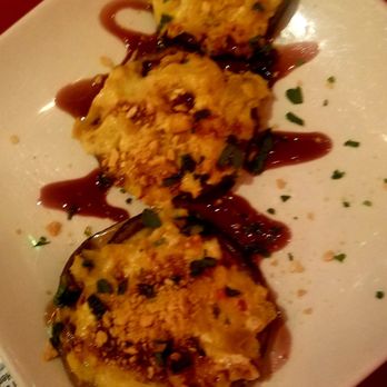Eclipse di Luna - Buckhead - Artichoke sushi stuffed mushrooms with fontina cheese - Tapas Bars Near Me - Atlanta, Georgia