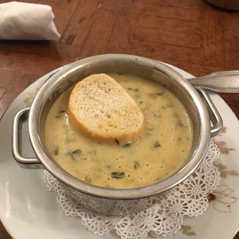 Tea Room - Soup du Jour ( Spinach) - Desserts Near Me - Miami, Florida Tea Room - Soup du Jour ( Spinach) - Desserts Near Me - Miami, Florida