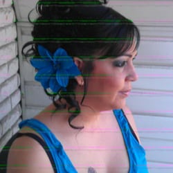 Margie's Hair Designs - Up style and make up