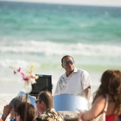 RythmTrail Steel Drum Band - Steel drum player at beach wedding in Santa Rosa Beach FL