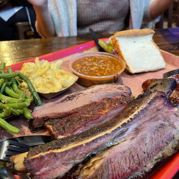 Terry Black's Barbecue - Beef rib, pork rib, brisket, beans, Mac & cheese, green beans - Barbeque Near Me - Austin, Texas Terry Black's Barbecue - Beef rib, pork rib, brisket, beans, Mac & cheese, green beans - Barbeque Near Me - Austin, Texas