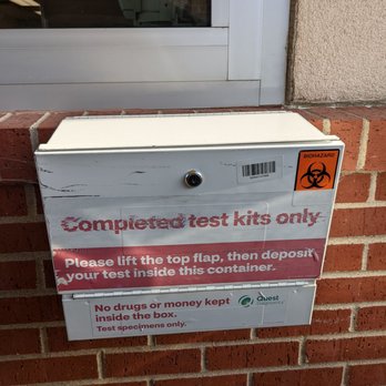 CVS Pharmacy - Once you're done with the test, you deposit it in this box. - Drugstores Near Me - Eagan, Minnesota